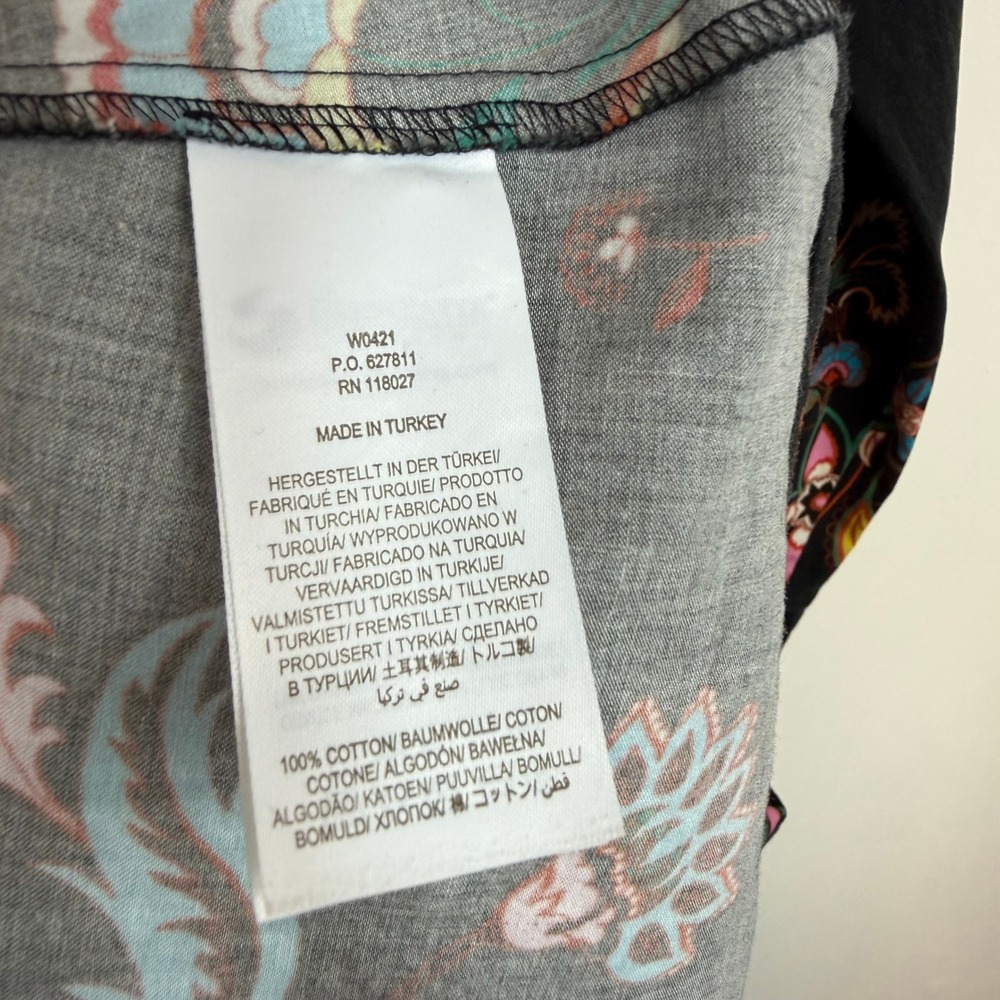 Boden Black Floral Midi Shirt Dress - Picture 11 of 14